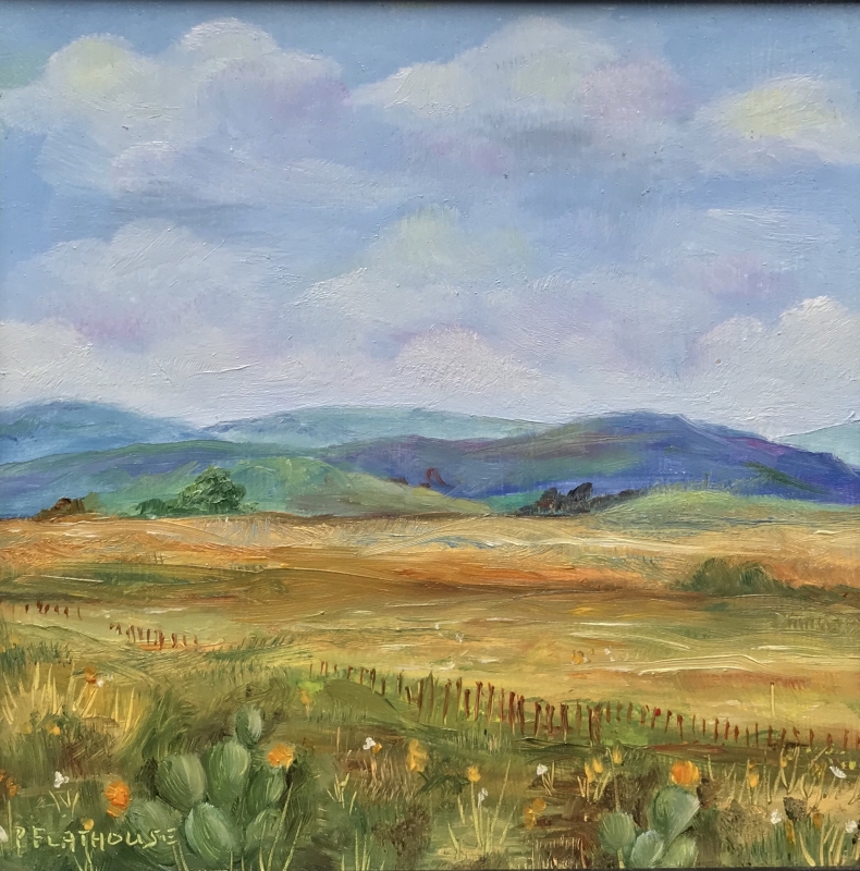 New Mexico Spring by artist Pat Flathouse
